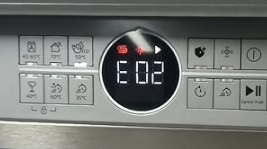 کد خطا E02 یا F02 ظرفشویی بوش