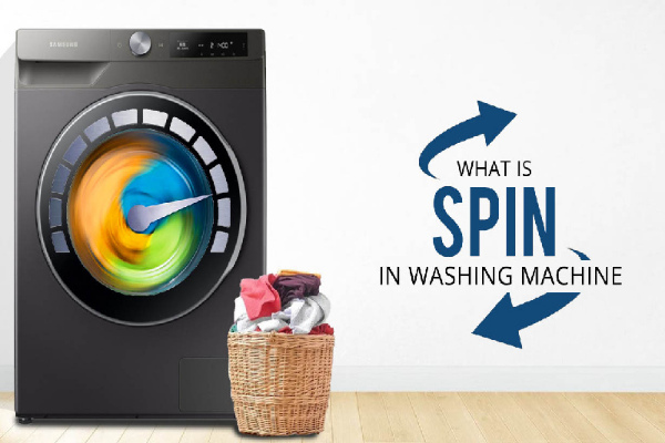 معنی spin در لباسشویی