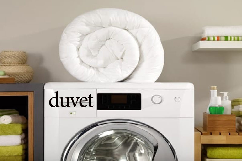 برنامه Duvet در ماشین لباسشویی