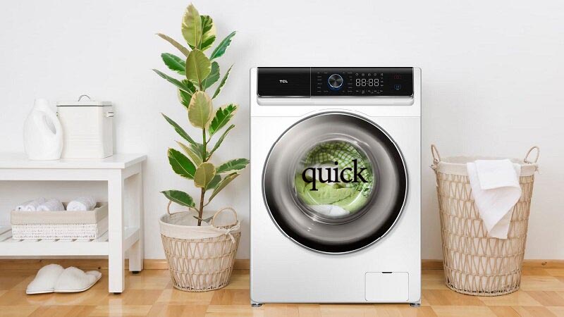 معنی quick در ماشین لباسشویی