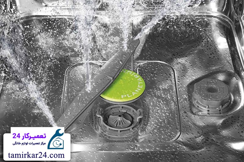 مشکل آبگیری نکردن و تخلیه نشدن آب در ماشین ظرفشویی 