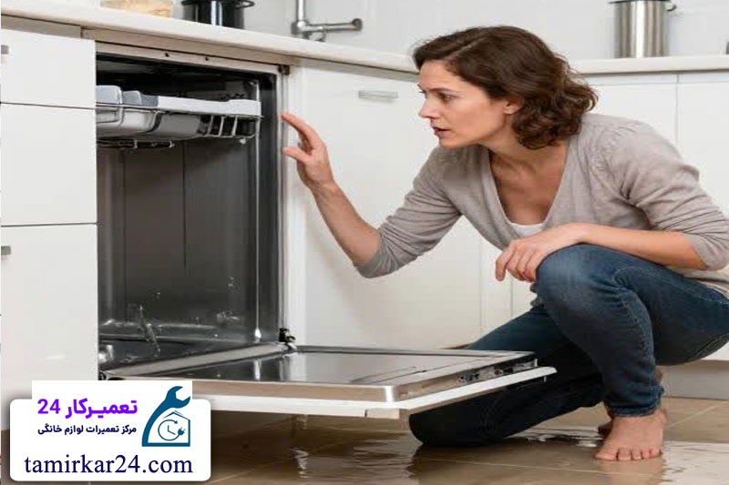 هزینه تعمیر ماشین ظرفشویی کندی